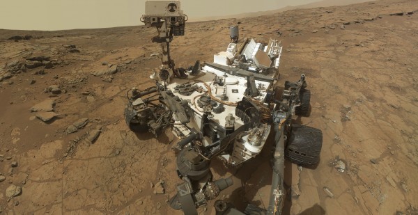 Космический аппарат на Марсе