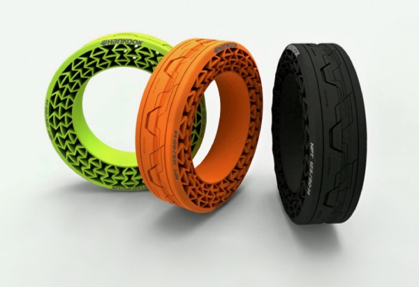 Так выглядят безвоздушные пневматические шины iFlex