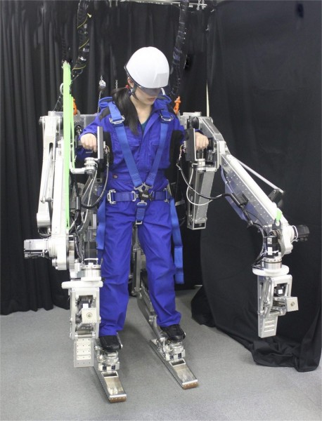 Экзоскелет для работы с грузами